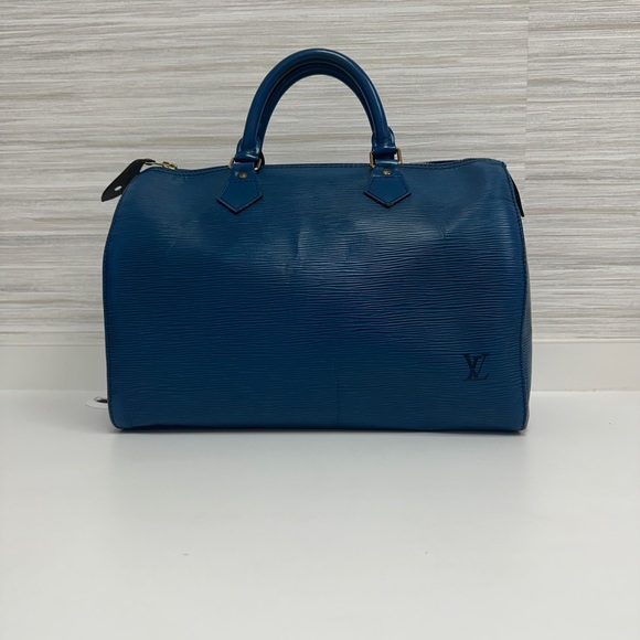 Louis Vuitton Handbags - Louis Vuitton Blue Duffel Bag